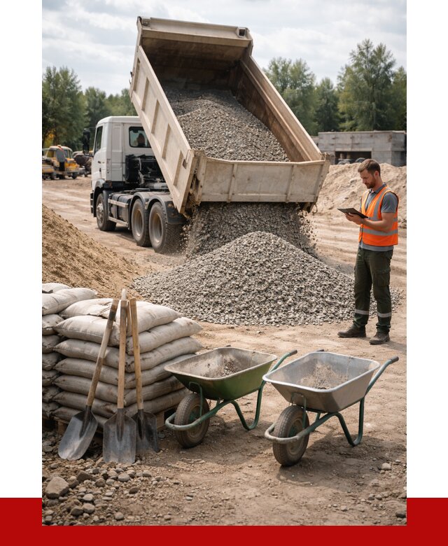 Доставка нерудных материалов в Барнауле от 1214 руб. | ПРОНЕРУДБрн