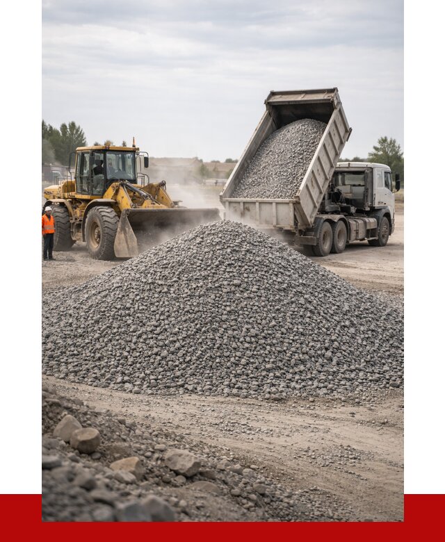Купить щебень с доставкой в Барнауле от 2529 руб. | ПРОНЕРУДБрн