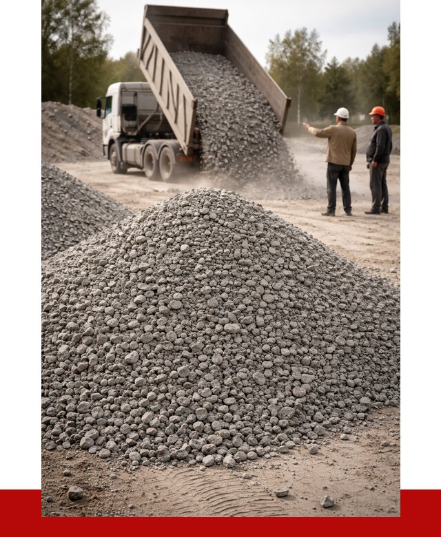 Гранитный щебень фракция 0-5 в Барнауле от 2934 руб ПРОНЕРУДБрн