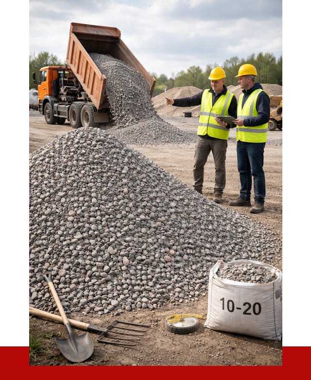 Гранитный щебень фракция 10-20 в Барнауле от 4249 руб.|ПРОНЕРУДБрн