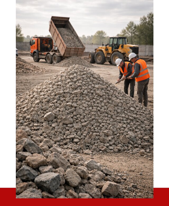 Гранитный щебень фракция 40-70 в Барнауле от 2529 руб ПРОНЕРУДБрн