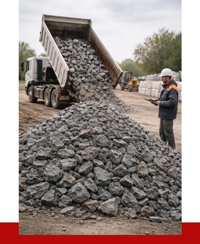 Гранитный щебень фракция 100-200 в Барнауле от 4249 р. ПРОНЕРУДБрн