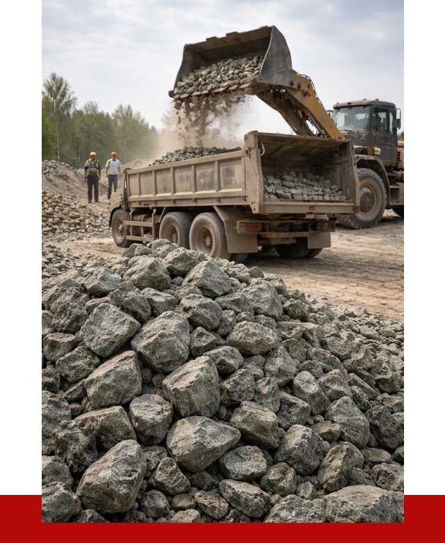 Щебень габбро диабаз фракция 70-150 в Барнауле от 2832 р.|ПРОНЕРУДБрн