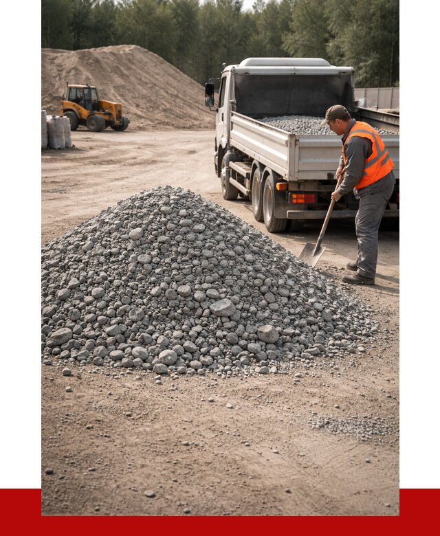 Гравийный щебень фракция 5-10 в Барнауле от 2226 р. | ПРОНЕРУДБрн