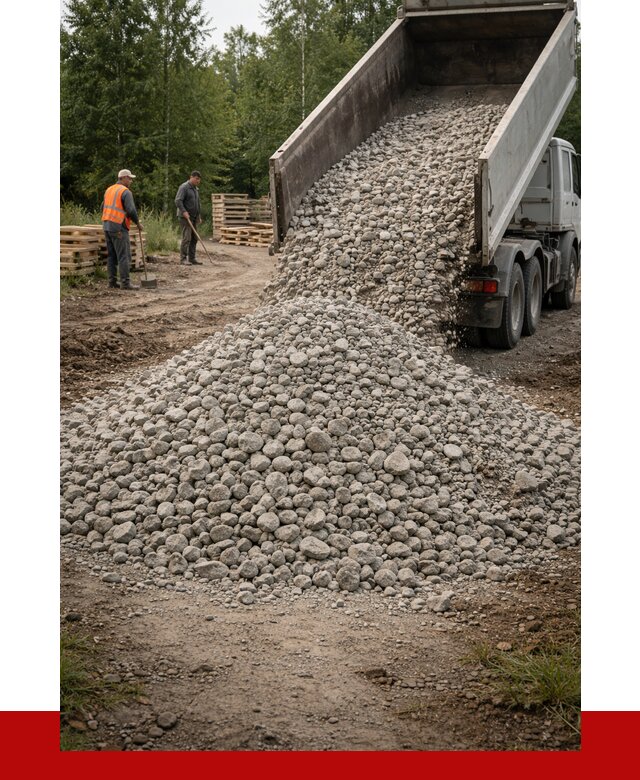 гравийный щебень фракция 70-120 в Барнауле от 2478 р. ПРОНЕРУДБрн