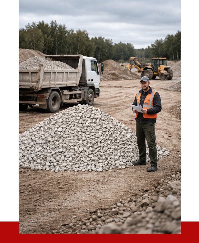 Доломитовый щебень в Барнауле купить от 2226 р., ПРОНЕРУДБрн