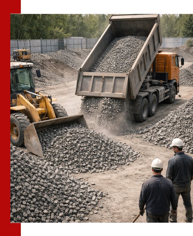 Шлаковый щебень фракция 20-40 доставка и продажа в Барнауле