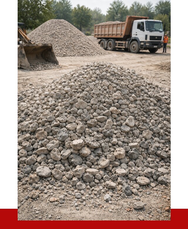 Вторичный щебень фракция 20-40 в Барнауле от 2226 р ПРОНЕРУДБрн