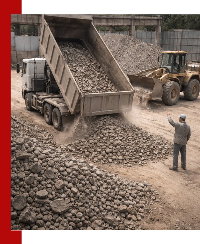 Вторичный щебень фракция 20-40 с доставкой в Барнауле