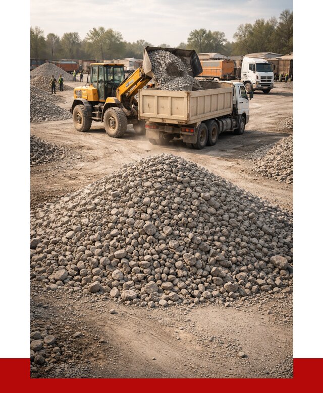 Вторичный щебень фракция 40-70 в Барнауле от 1760 р, ПРОНЕРУДБрн