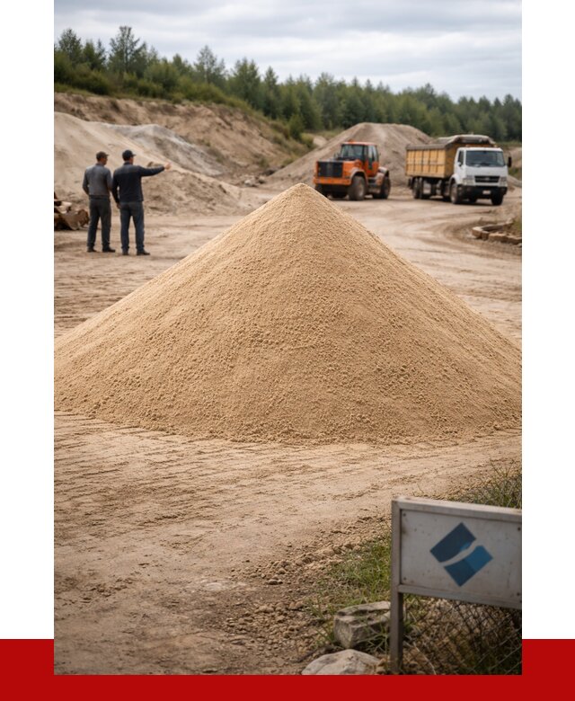 Карьерный песок навалом в Барнауле от 1821 р. | ПРОНЕРУДБрн