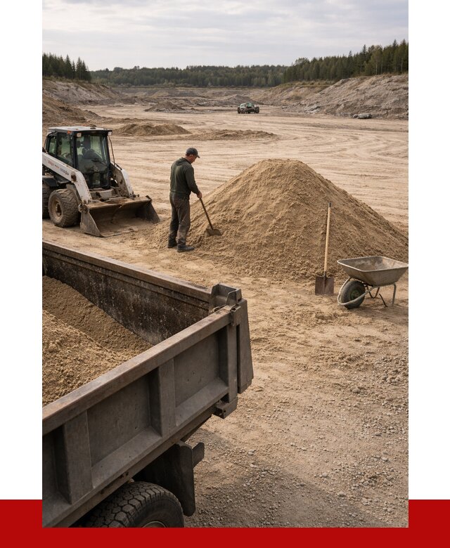 Карьерный песок среднезернистый в Барнауле, от 2226 р. ПРОНЕРУДБрн