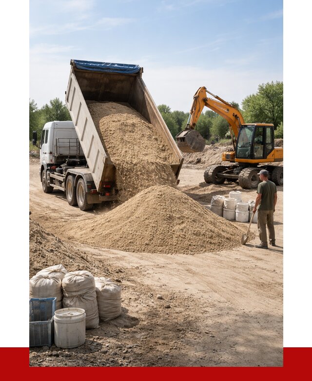 Купить речной песок в Барнауле от 1214 р. за куб | ПРОНЕРУДБрн