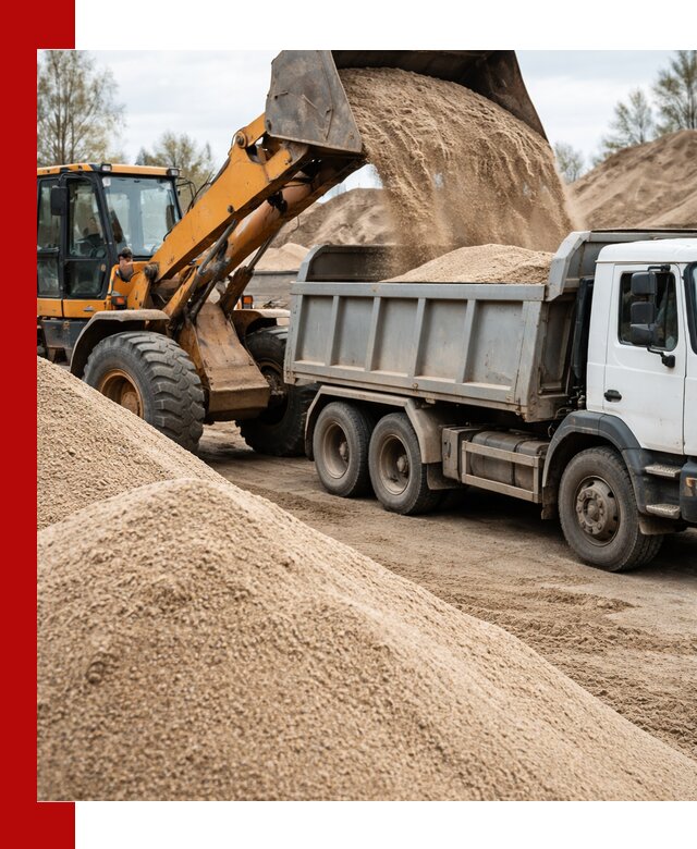 Доставка сеяного песка в Барнауле оптом и в розницу