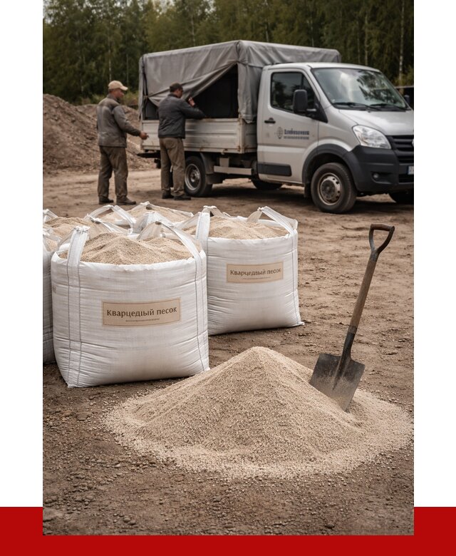Кварцевый песок для пескоструя в Барнауле от 4552 р. | ПРОНЕРУДБрн