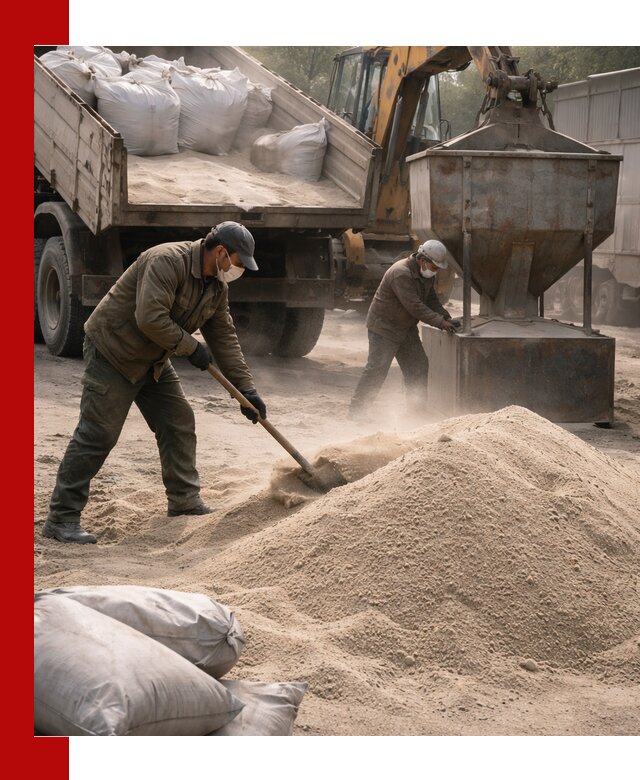 Кварцевый песок для пескоструя в Барнауле — доставка и качество