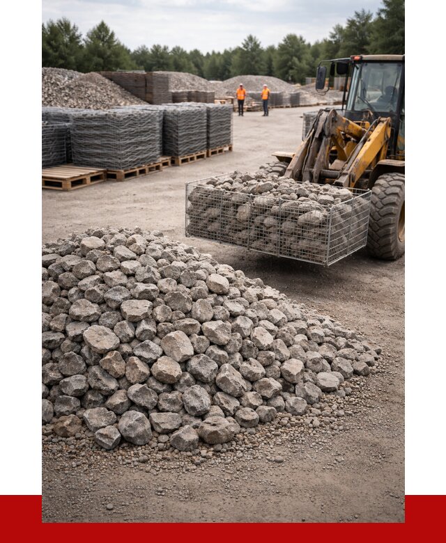 Камень для габионов фракция 70-150 в Барнауле от 4249 р. | ПРОНЕРУДБрн