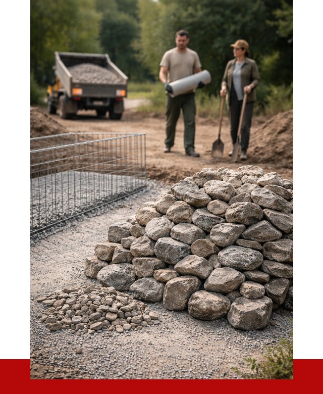 Камень для габионов фракция 100-200 в Барнауле от 4856 р. | ПРОНЕРУДБрн