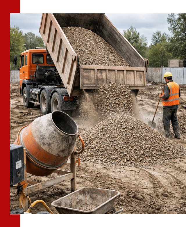 Опгс для бетона с доставкой самосвалом в Барнауле от производителя