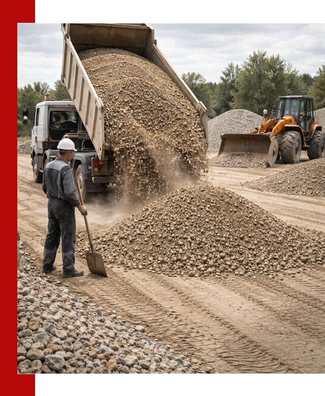 Доставка щпс С3 в Барнауле самосвалами и бортовыми грузовиками