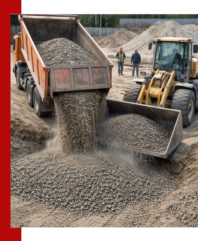 Доставка щпс С9 самосвалами по выгодным тарифам в Барнауле