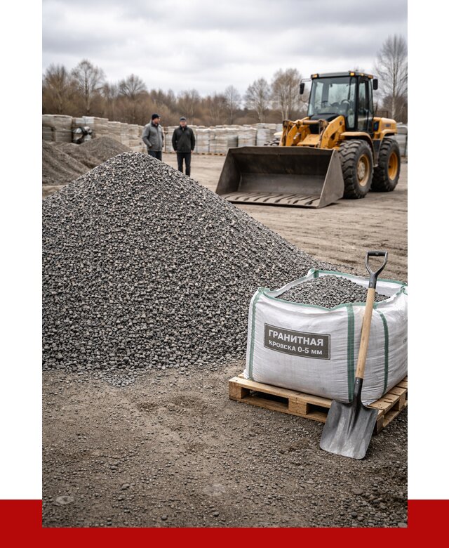 Купить гранитную крошку в Барнауле от 4856 р. с доставкой | ПРОНЕРУДБрн