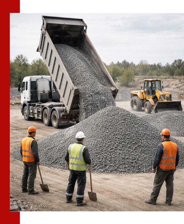Доставка и продажа гранитной крошки в Барнауле