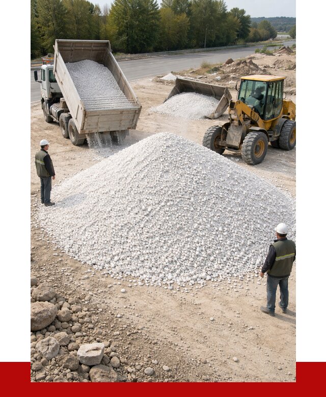 Белая мраморная крошка в Барнауле от 4249 р. с доставкой | ПРОНЕРУДБрн