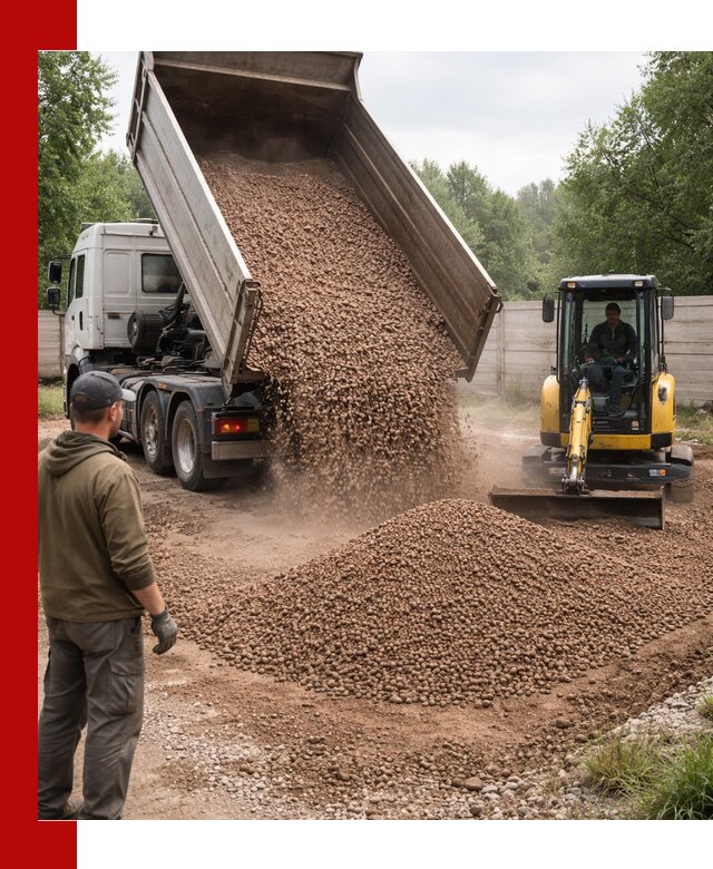 Доставка и продажа керамзита в Барнауле оптом и в розницу