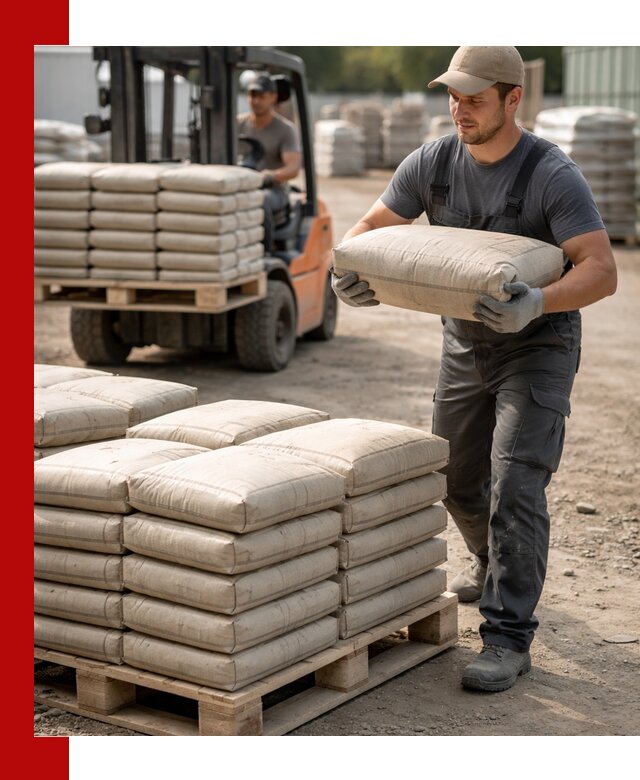 Доставка цемента в мешках оптом и в розницу в Барнауле