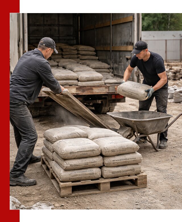 Пескобетон М300 с доставкой в Барнауле по выгодной цене