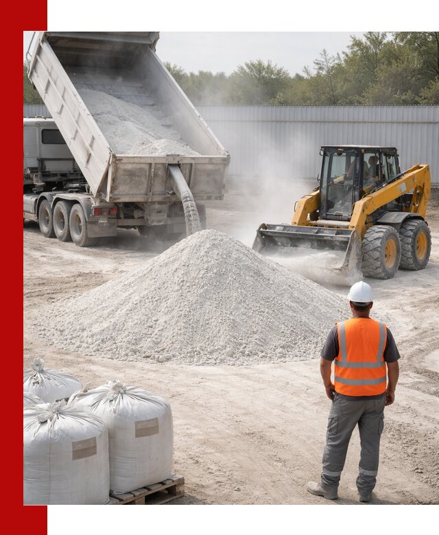 Доставка и продажа известняковой муки в Барнауле