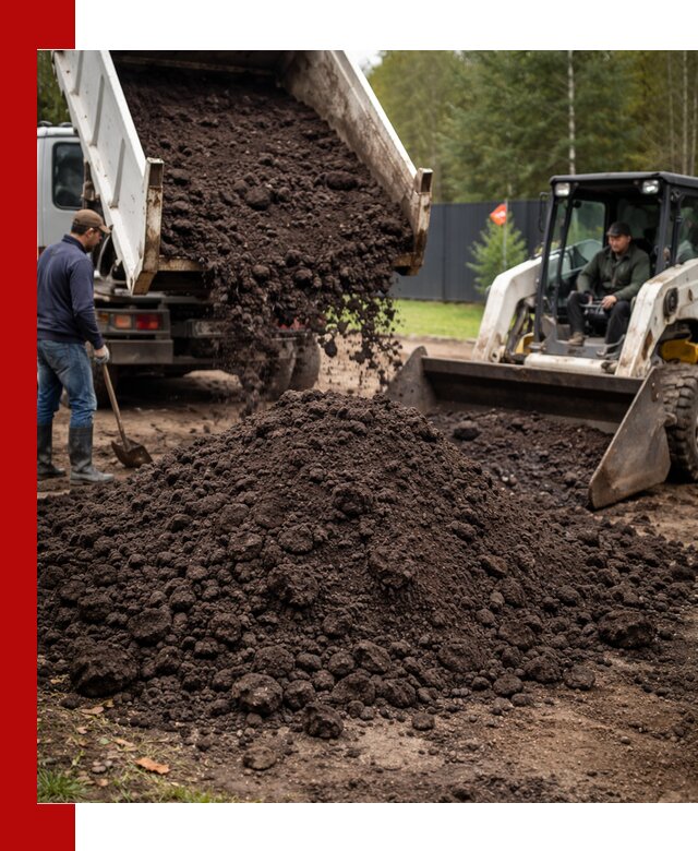 Плодородный грунт с доставкой в Барнауле для садов и огородов