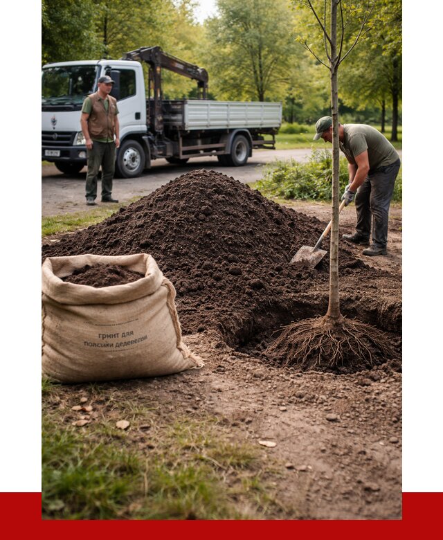 Грунт для посадки деревьев в Барнауле от 1214 р. | ПРОНЕРУДБрн