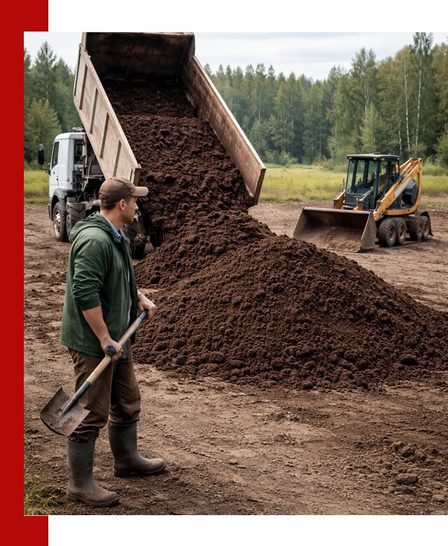 Купить верховой торф с доставкой в Барнауле для садоводства и растений