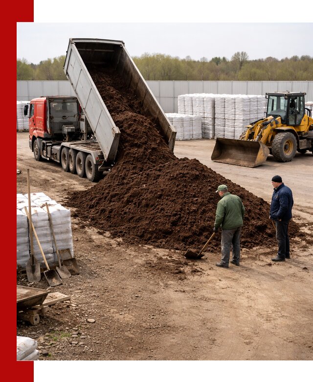 Доставка торфяных смесей оптом и в розницу в Барнауле