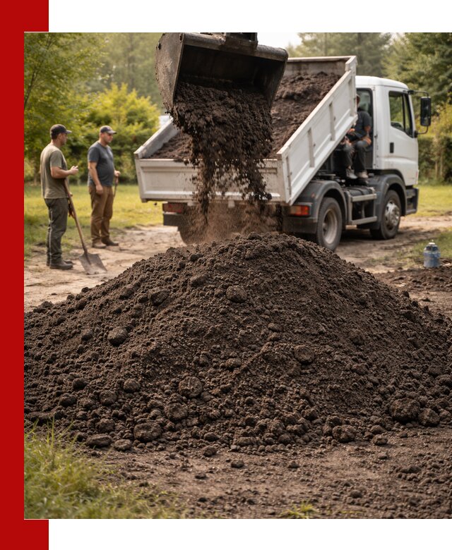 Доставка и продажа чернозема в Барнауле оптом и в розницу