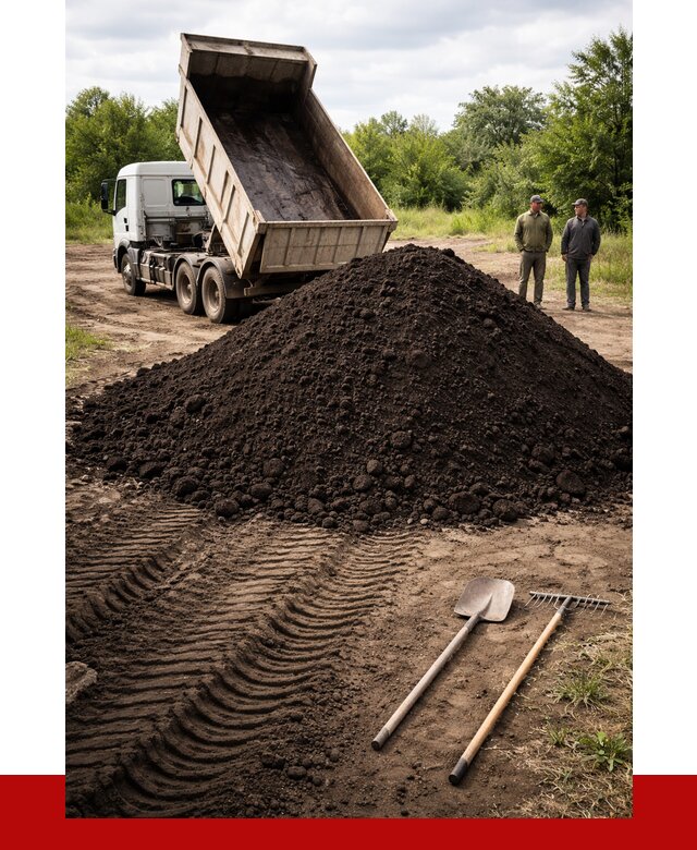 Купить чернозем навалом в Барнауле от 1214 р. за куб | ПРОНЕРУДБрн