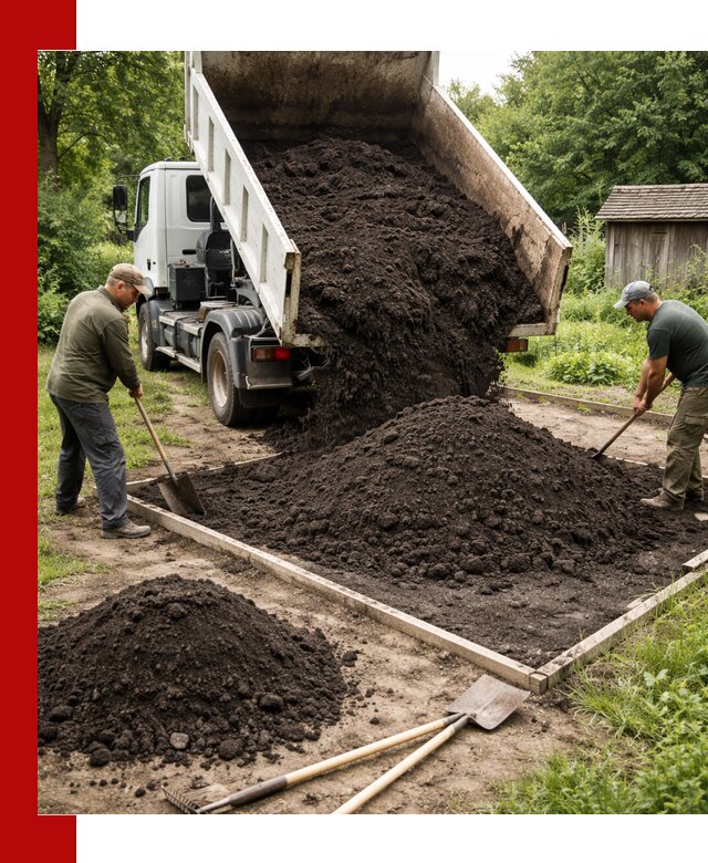 Купить чистый чернозем для огорода с доставкой в Барнауле