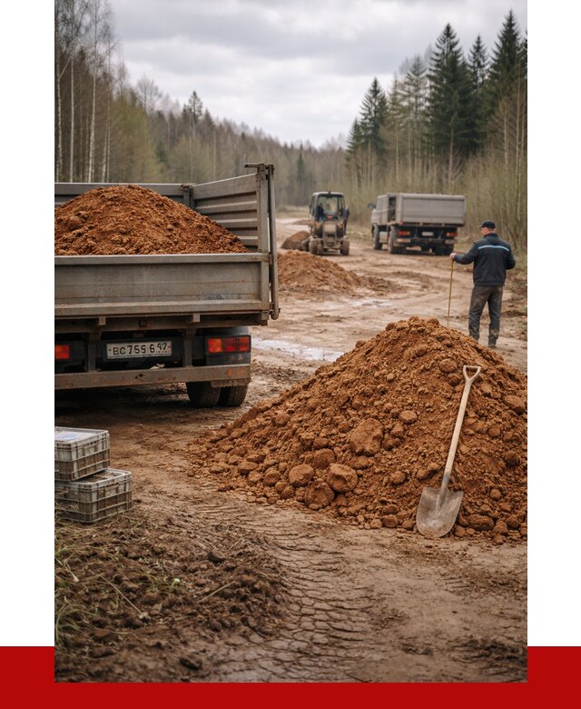 Глина и суглинки в Барнауле от 4552 р. за куб | ПРОНЕРУДБрн