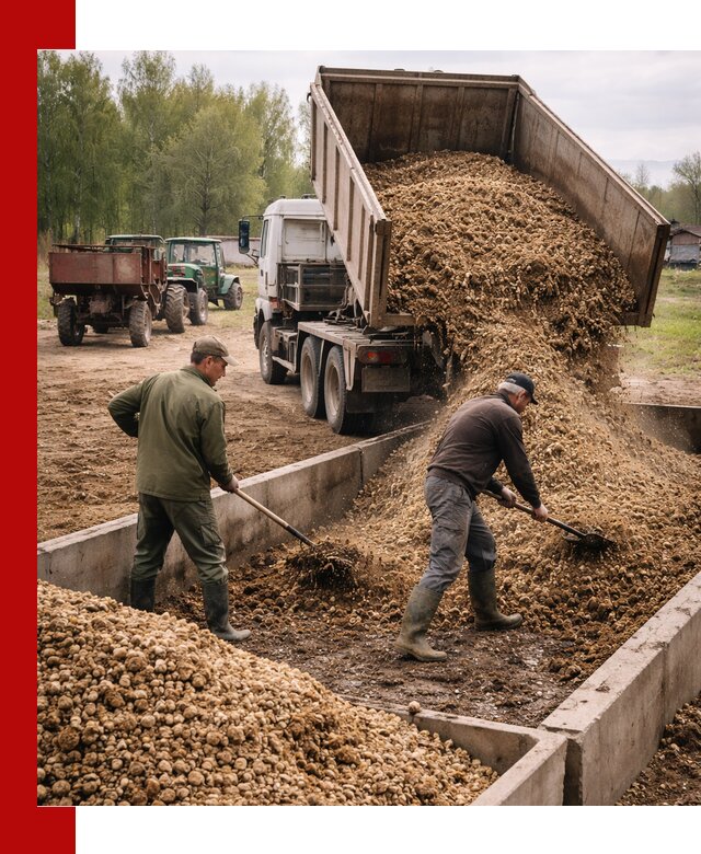 Куриный помет с доставкой в Барнауле оптом и в розницу