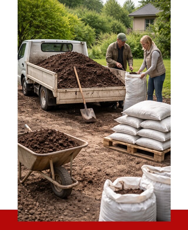 Перегной в мешках с доставкой в Барнауле от 2226 р. | ПРОНЕРУДБрн