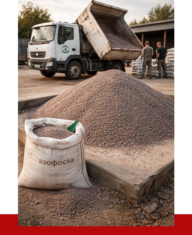 Купить азофоска в Барнауле с доставкой от 1214 р. за куб | ПРОНЕРУДБрн