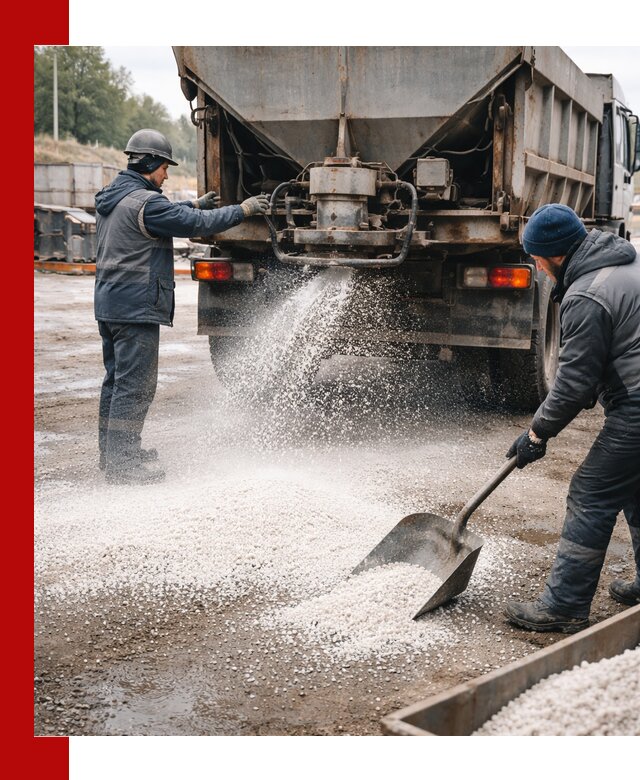 Доставка и продажа хлористого кальция в Барнауле