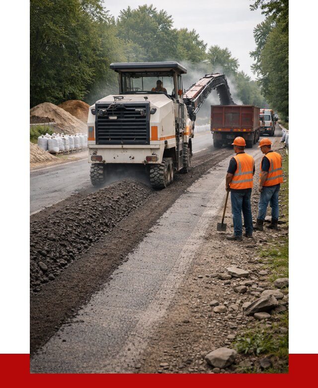 Фрезерованный асфальт в Барнауле от 2226 р./куб. | ПРОНЕРУДБрн