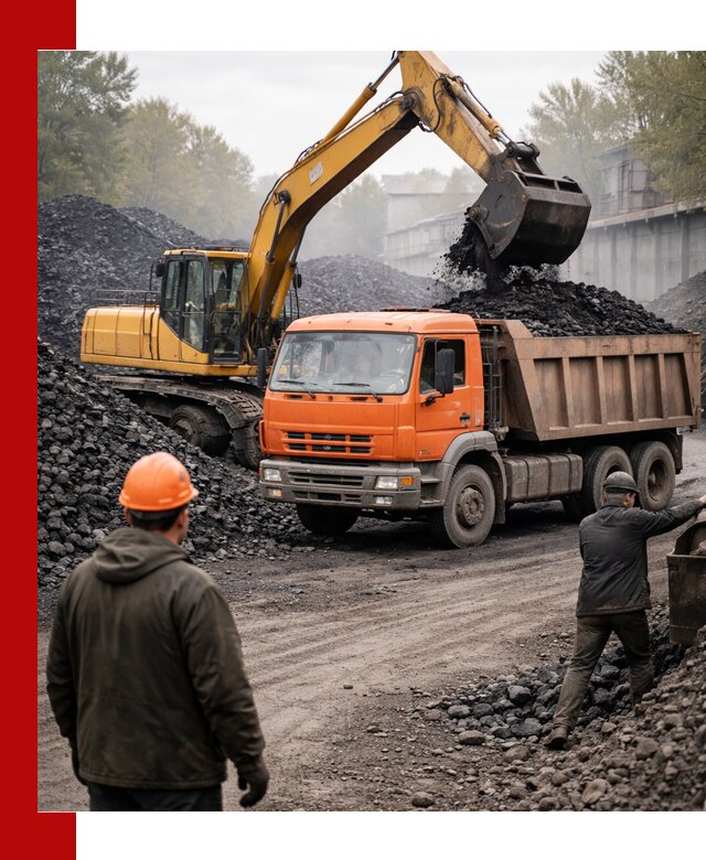 Доставка угля автотранспортом в Барнауле быстро и выгодно