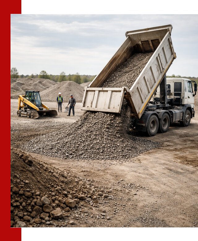 Доставка самосвалом 25 м³ в Барнауле быстро и надежно