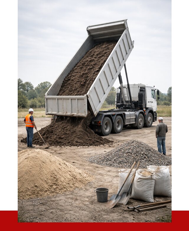 Доставка самосвалом 30 кубов в Барнауле от 8599 р. | ПРОНЕРУДБрн