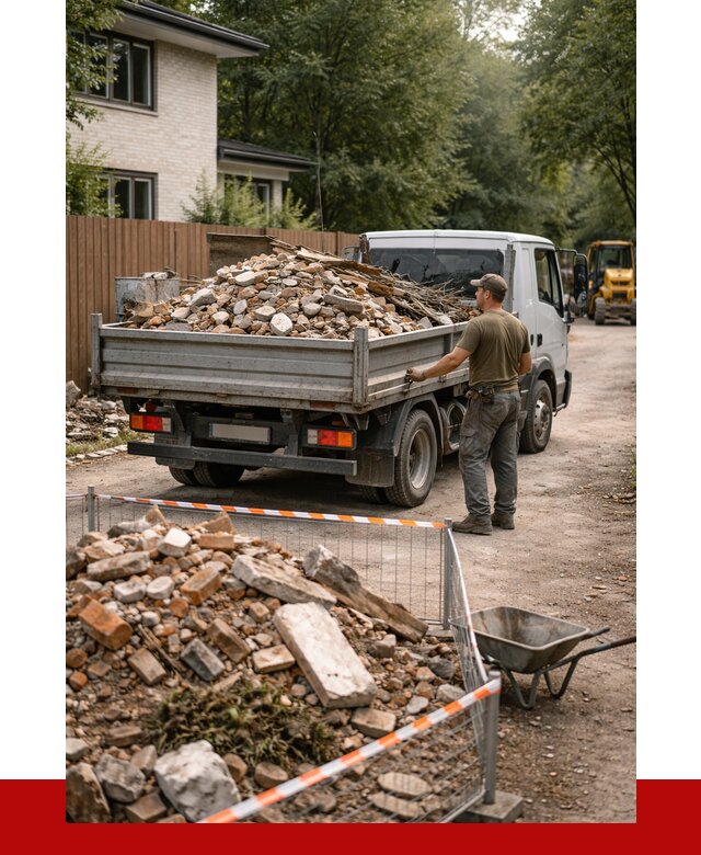 Вывоз строительного мусора с погрузкой в Барнауле от 7587 р | ПРОНЕРУДБрн