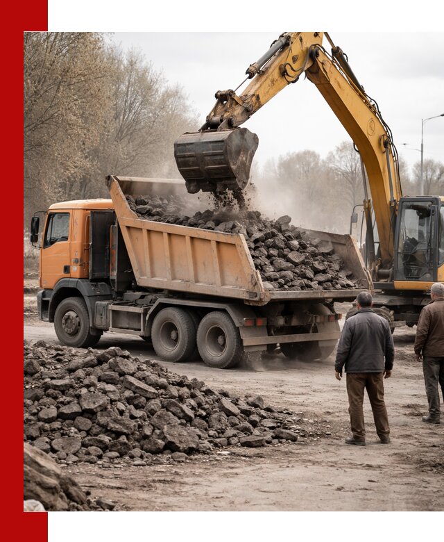 Вывоз асфальта и асфальтового покрытия в Барнауле